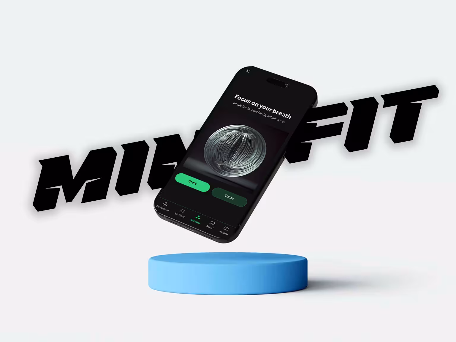 Mindfit - Mental Wellness & Fitness App UI/UX & Development